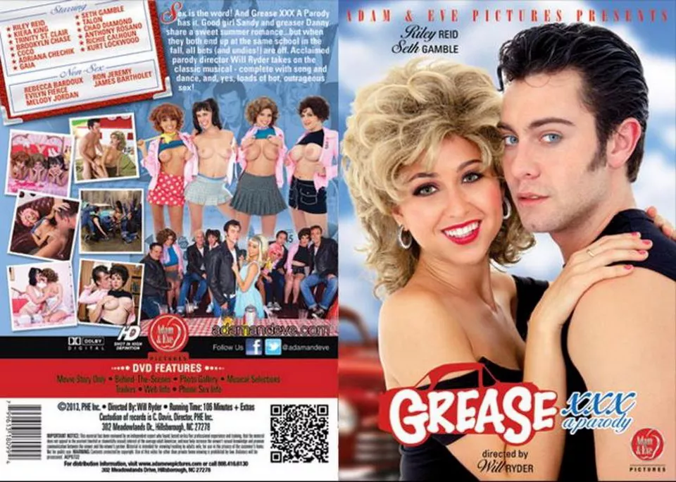 Фильм. Grease XXX: A Parody / Бриолин ХХХ: Пародия (с русским переводом)